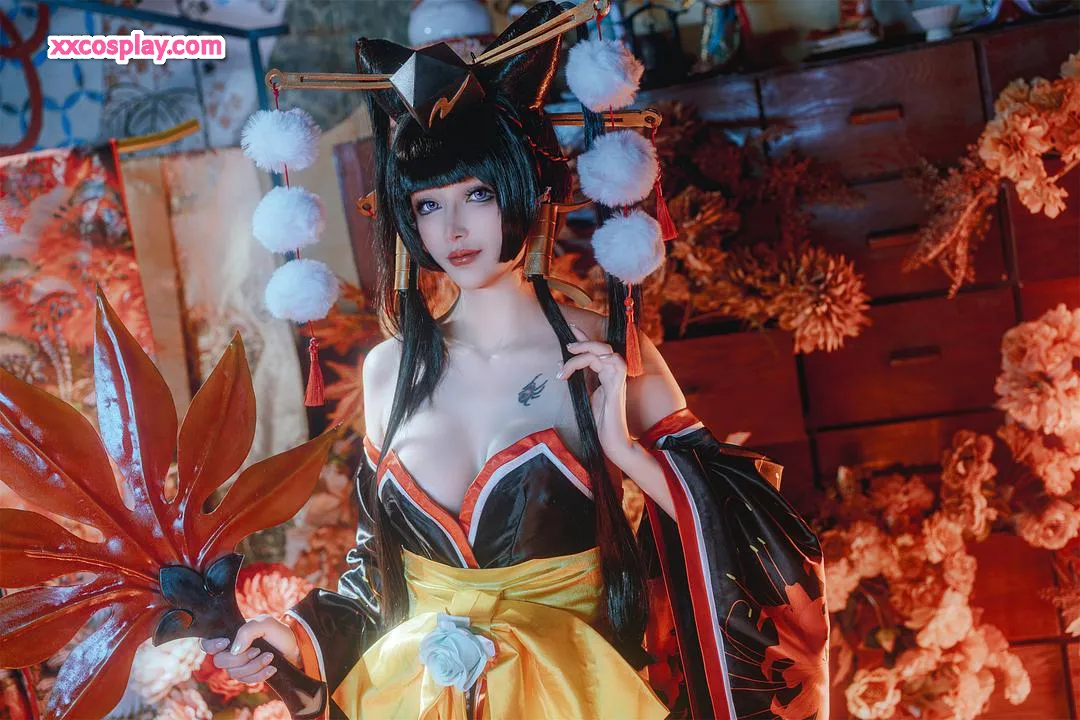 Lubasui as Nyotengu - Dead or Alive Cosplay